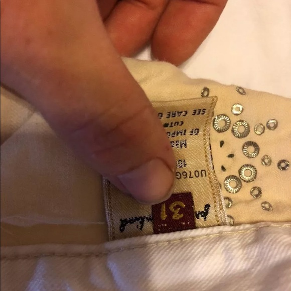 7 for all Man kind Women’s embroidered jeans 31 - Picture 6 of 8